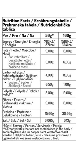 Delizie chocolate cookies 50g